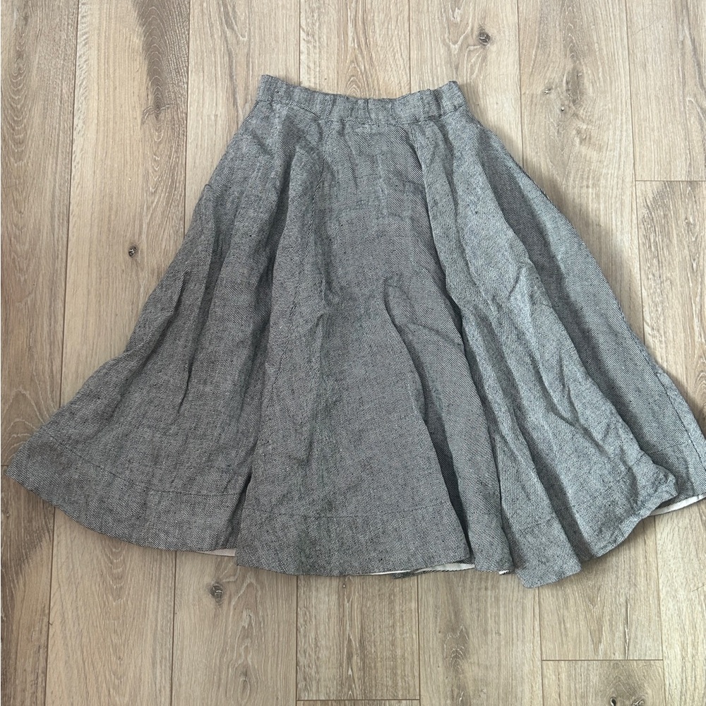 Son de flor linen skirt